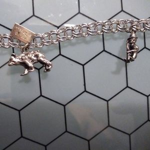 Sterling Silver Charm Bracelet
